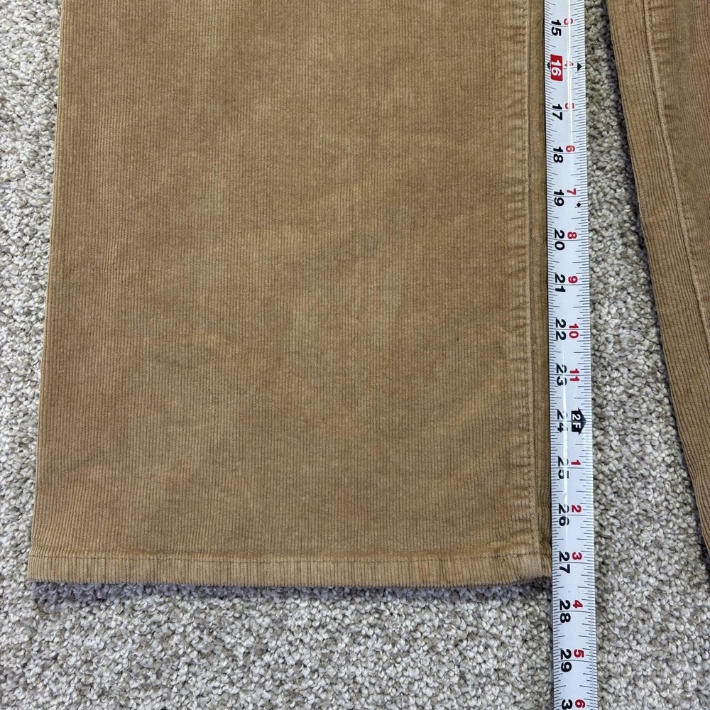 Universal Thread Pants Womens 8 Brown Corduroy Sailor Wide Leg Chino Casual - Picture 4 of 7